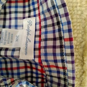Ralf Lauren Oxford Button Up Shirt 12m
